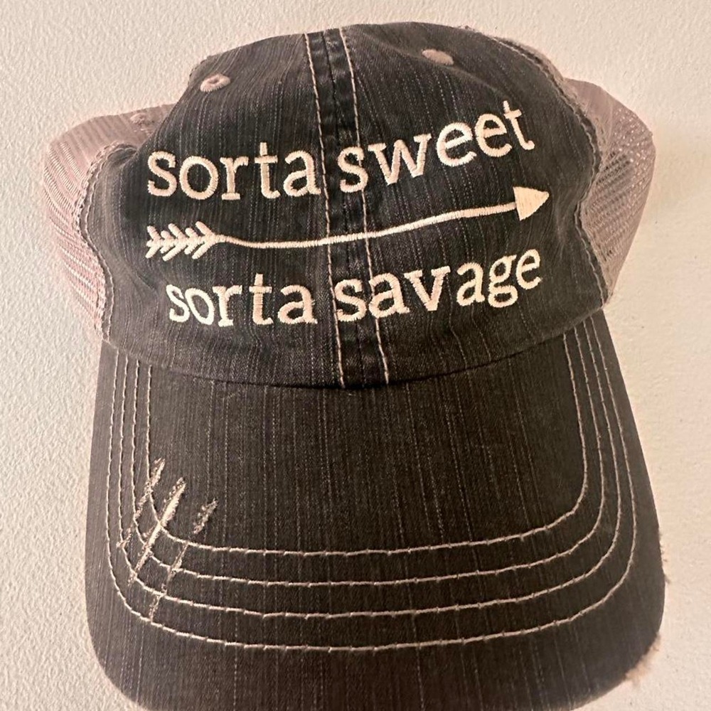 Hat sorta sweet sorta savage